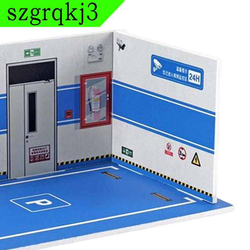 Mô Hình Đồ Chơi Xe Hơi Garage Diorama Tỷ Lệ 1 / 24 szgrqkj3