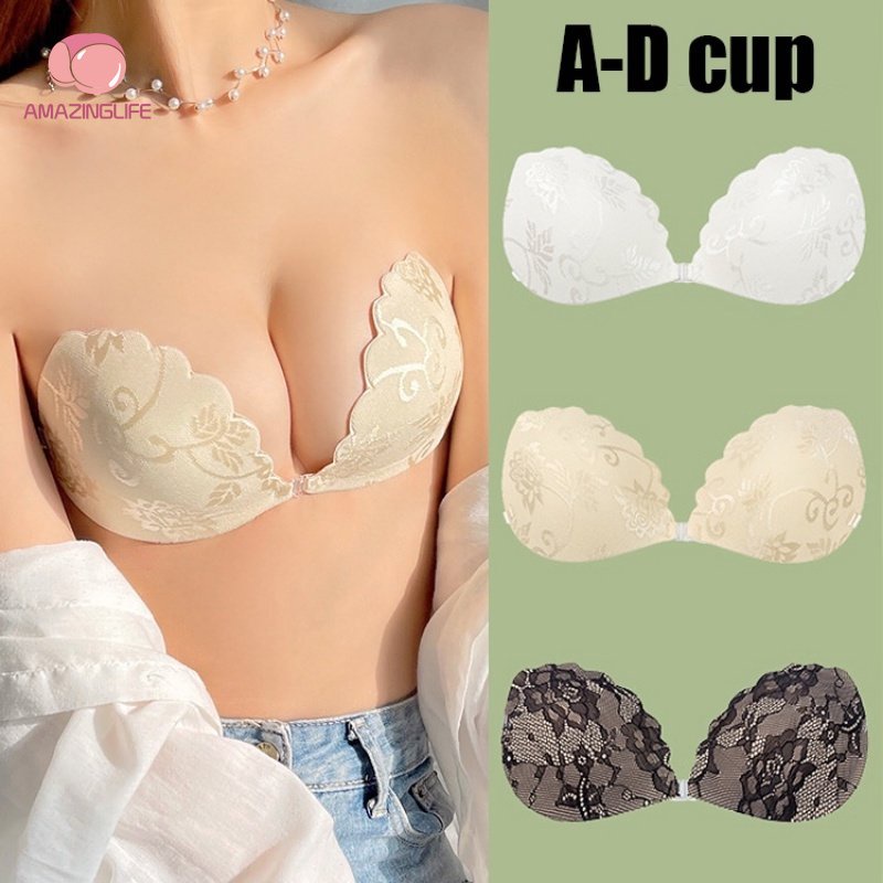 Miếng Dán Nâng Ngực / Áo Ngực Silicone Vô Hình Không Dây Có Thể Tái Sử Dụng