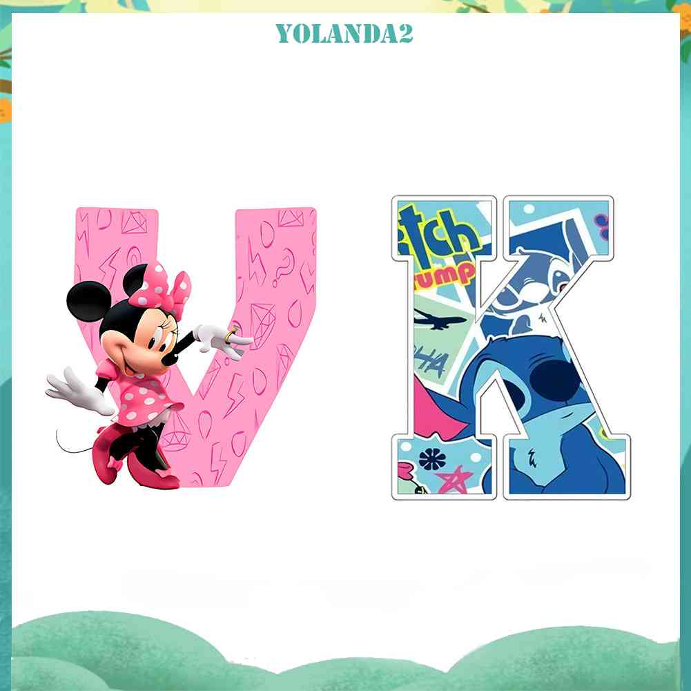 Bộ Tranh Đính Đá 5D Tự Làm Họa Tiết Chữ Disney Độc Đáo