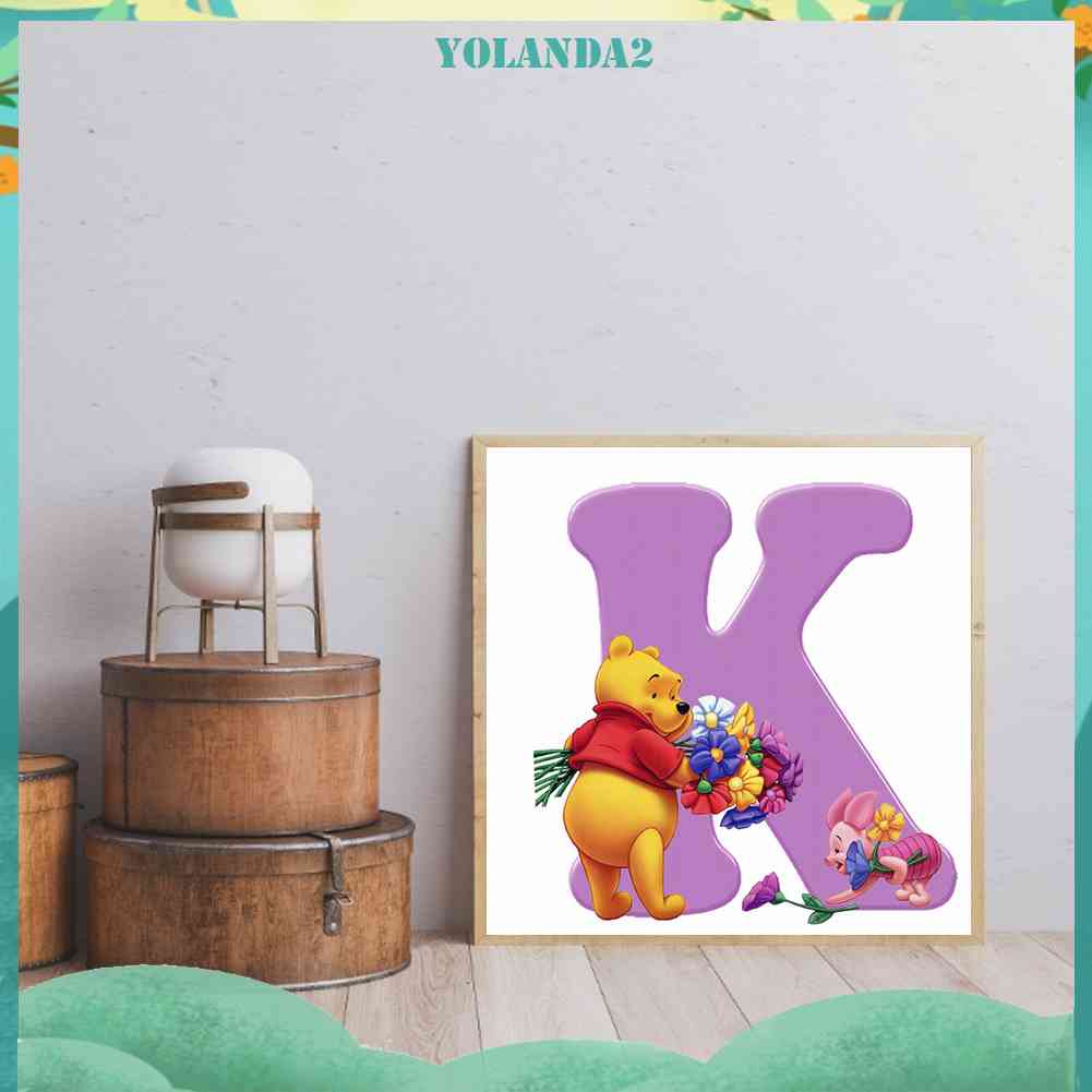 Bộ Tranh Đính Đá 5D Họa Tiết Hoạt Hình Độc Đáo DIY Dùng Trang Trí Nhà Cửa