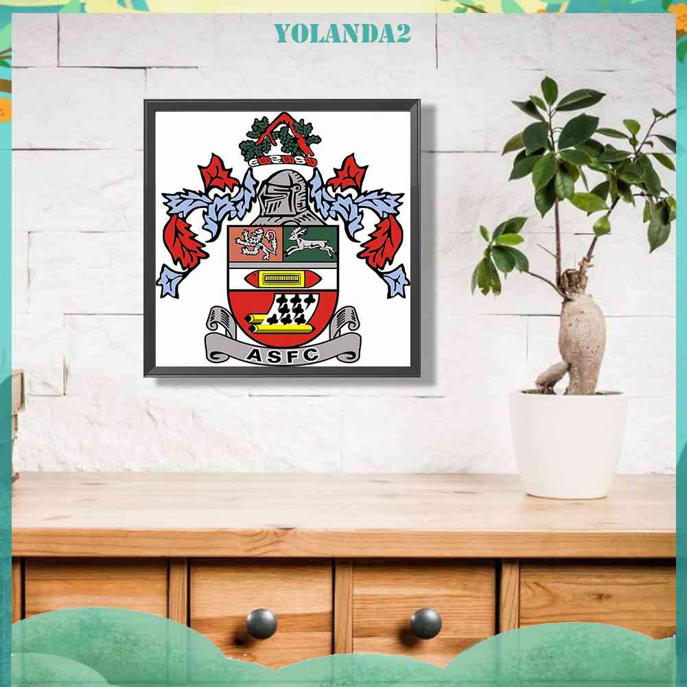 Bộ Tranh Đính Đá 5D DIY Họa Tiết Accrington Stanley Độc Đáo Sáng Tạo Phụ Kiện Trang Trí Nghệ Thuật Thủ Công