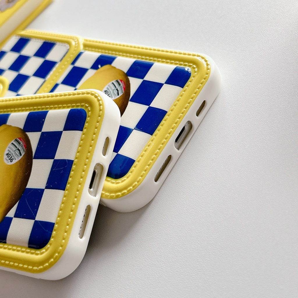 Ốp Điện Thoại Silicon TPU Mềm Họa Tiết Quả Chanh Sáng Tạo Cho iPhone11 12 13 14 Pro Max