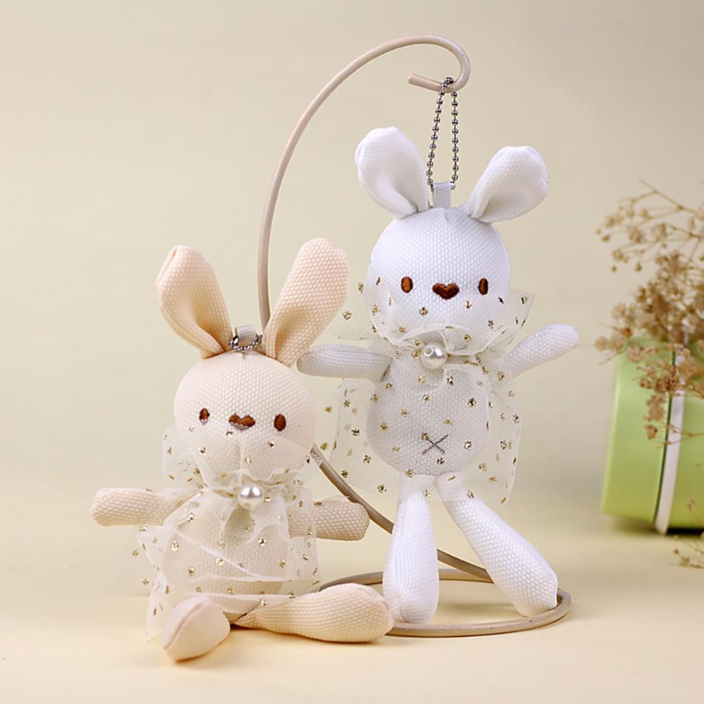 1 Thỏ Nhồi Bông 20cm Treo Chìa Khóa Cho Bé A4U8
