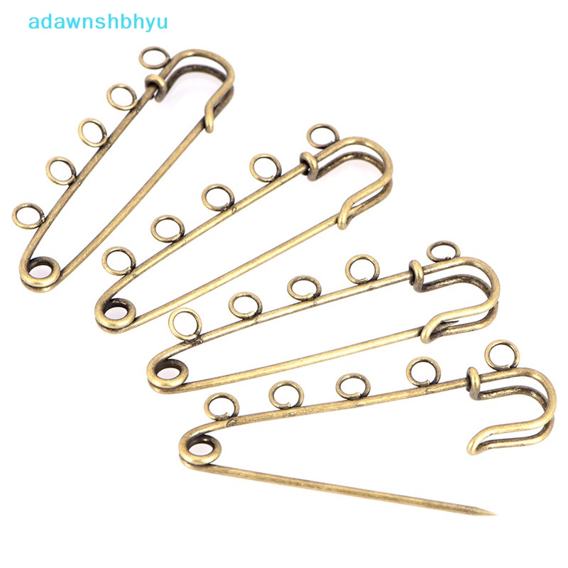 Set 10 Ghim Cài Áo Kim Loại Thiết Kế Đơn Giản