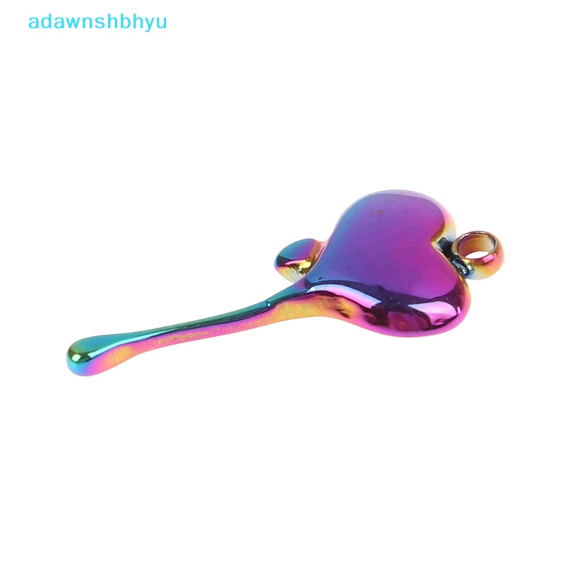 Set 2 Mặt Dây Chuyền Hình Trái Tim Bằng Thép Không Gỉ Cho Nam Nữ