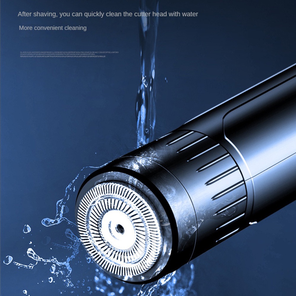 Máy Tỉa Lông Mũi Mini 2 Trong 1 Sạc Usb Đa Năng Cho Nam