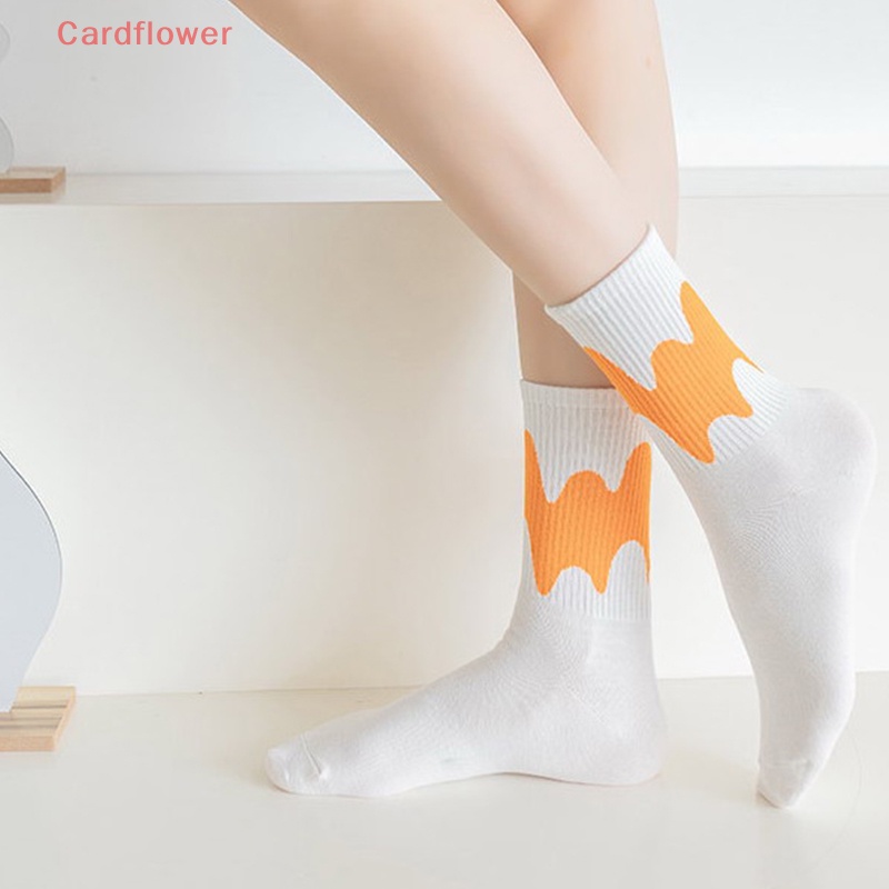 1 Cặp Vớ Cotton Giữ Ấm Màu Kẹo Ngọt Thời Trang Thu Đông Dành Cho Nữ