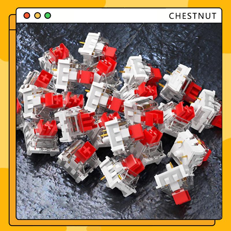 Switch/Cleam Red - RGB/Linear/Tactile/Giá Rẻ Hiệu Năng Cao Dùng Cho Bàn Phím-CT