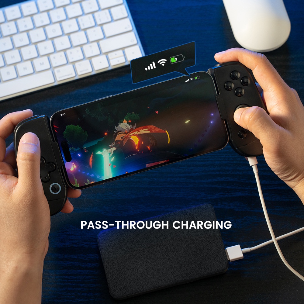 Tay Cầm Chơi Game Có Dây Gaemesir LeadJoy M1B Cho Điện Thoại IOS