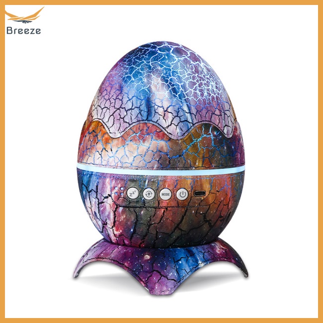 Loa Bluetooth Hình Vỏ Trứng Khủng Long Có Đèn Led Cho Bé