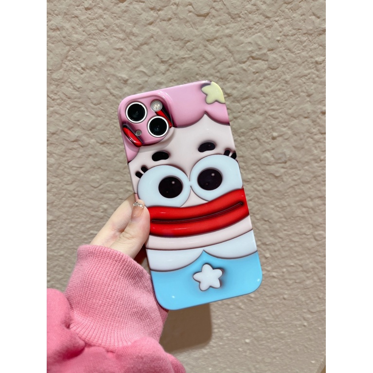 Ốp Điện Thoại Họa Tiết Hoạt Hình Mắt To Dễ Thương HC5D Cho Iphone 8p7 13 11 14Promax