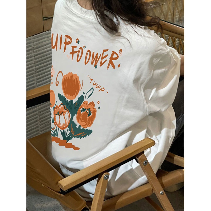 Áo Thun Unisex 100% Cotton Nguyên Chất Ngắn Tay Phong Cách Hàn Quốc Mới NRVP 2023