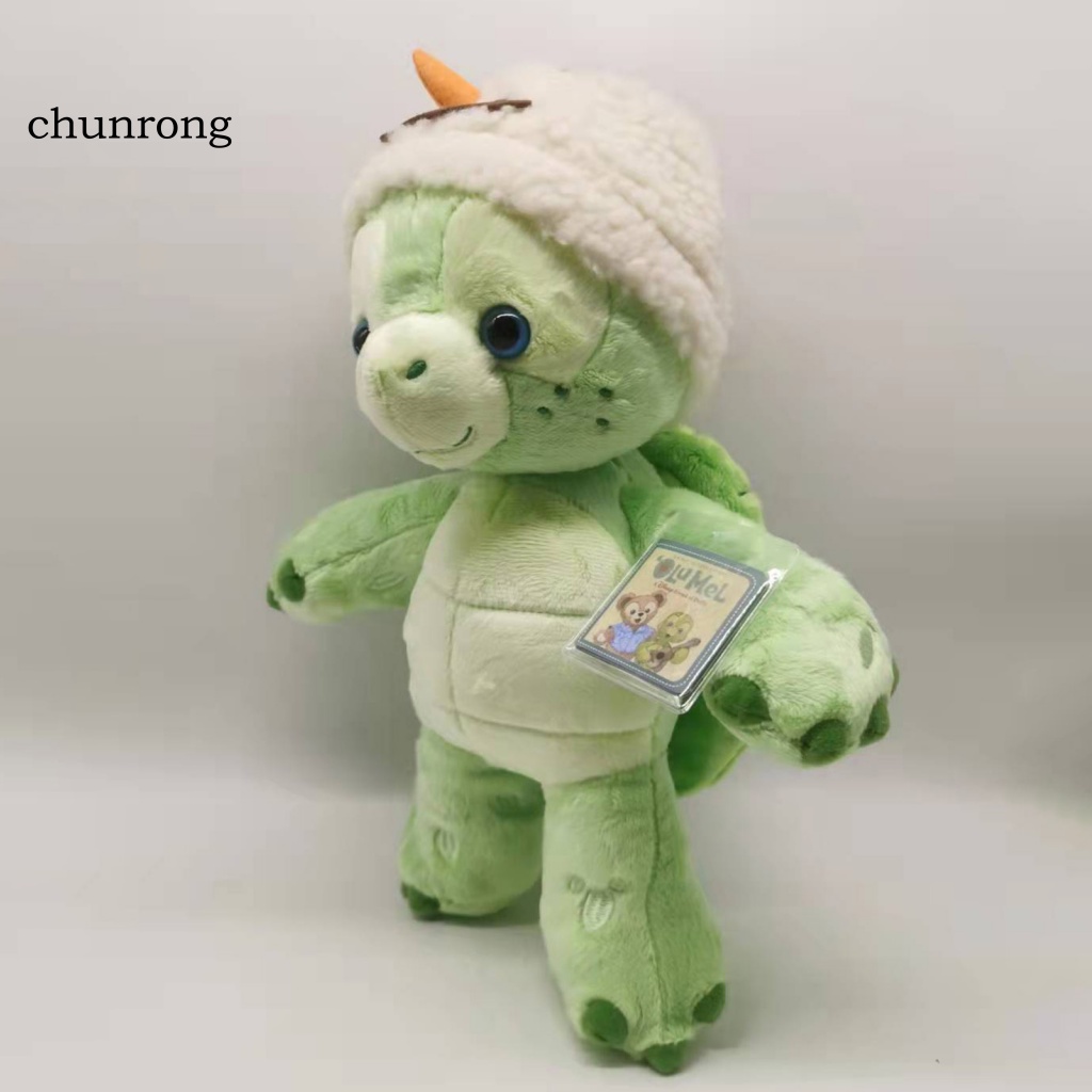 Thú Nhồi Bông Hình Rùa Olu Mel Tortoise 38cm Để Bàn Trang Trí Giáng Sinh