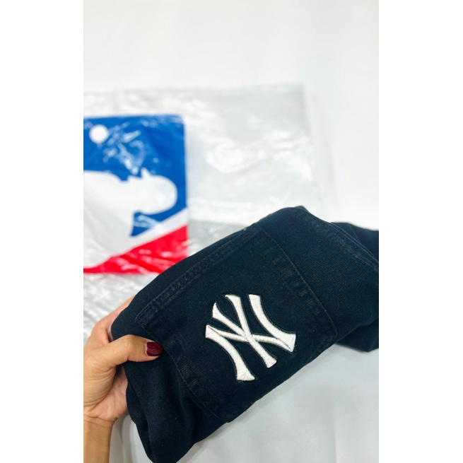 Quần Short nữ  bò hãng MLB dư sin, lưng cao hack dáng