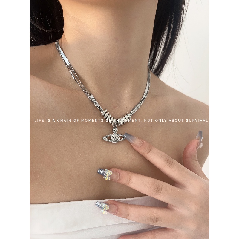 Vòng cổ Mặt Hình Hành Tinh Thời Trang Cho Nữ