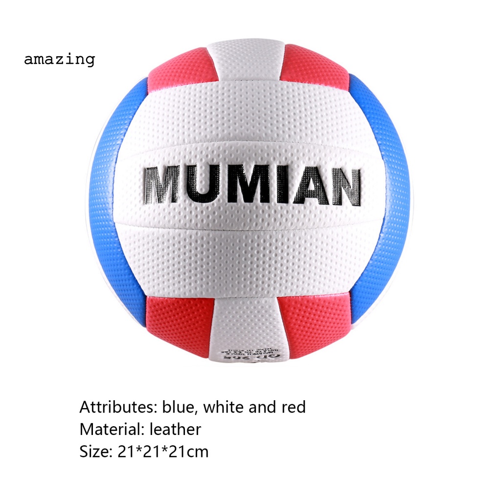 Bóng Chuyền Bơm Hơi Mềm Mại Chống Mòn Dùng Luyện Tập Ngoài Trời