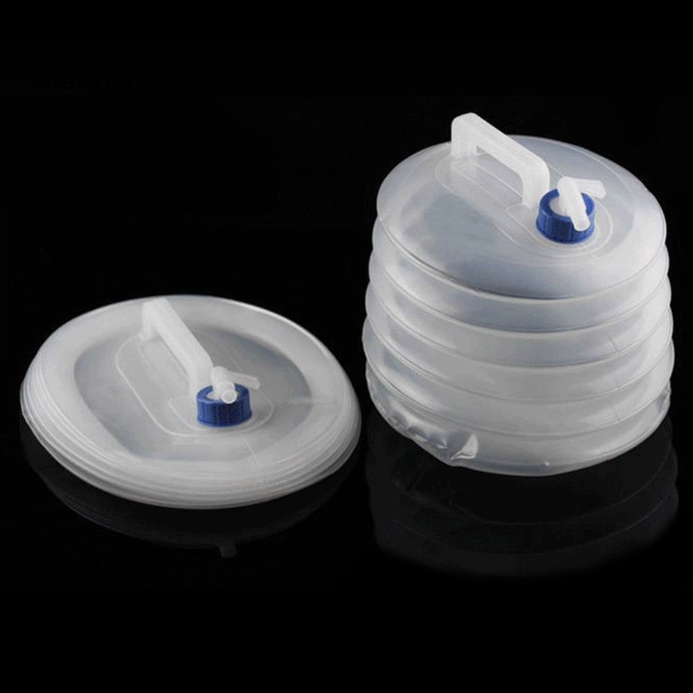 Bình Đựng Nước Trong Suốt Có Vòi Xếp Gọn Dung Tích 3 / 5 / 8 / 10 / 15l