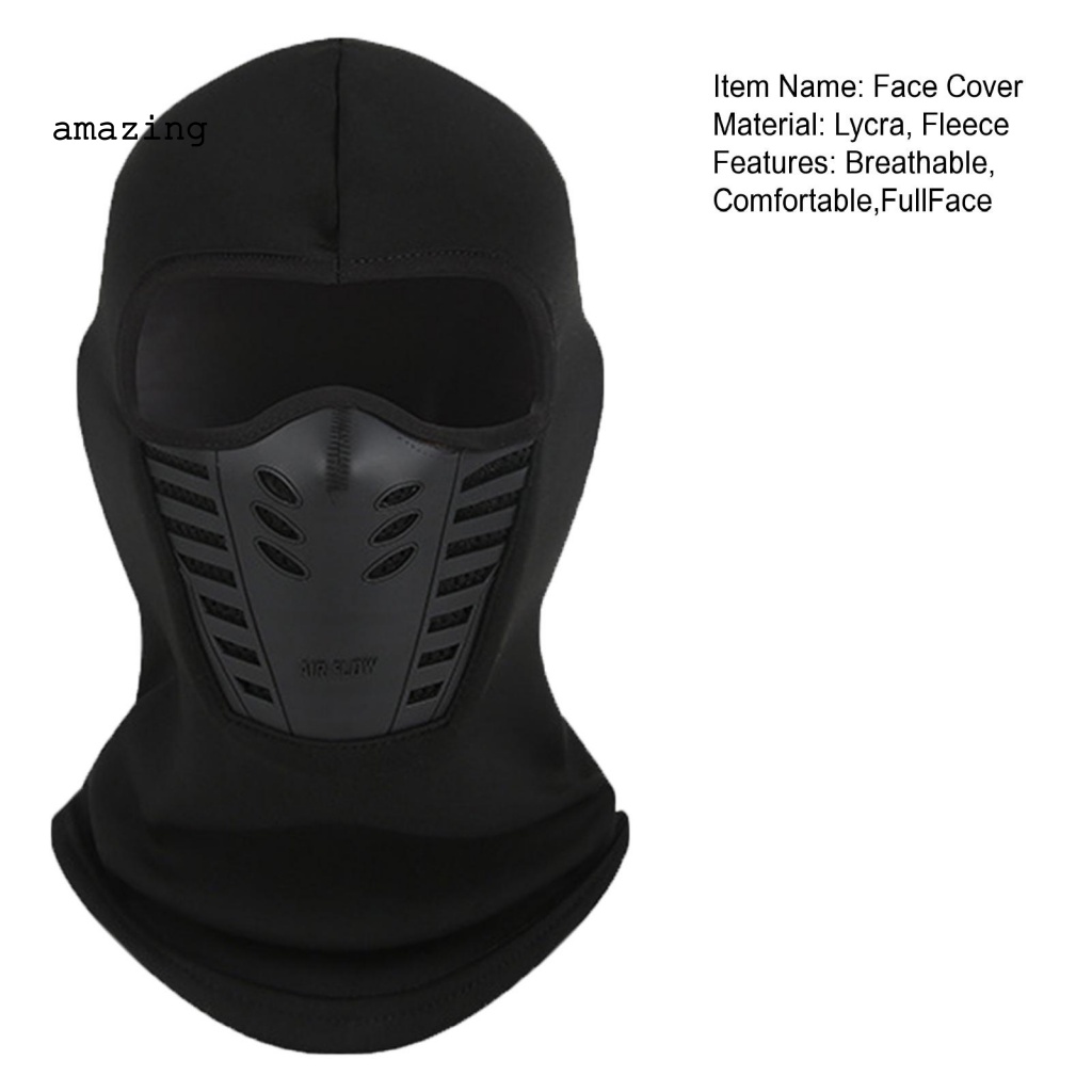 Khẩu Trang Che Phủ Mặt Và Cổ Gọn Nhẹ Thoáng Khí Khi Đi Xe Đạp Trượt Tuyết