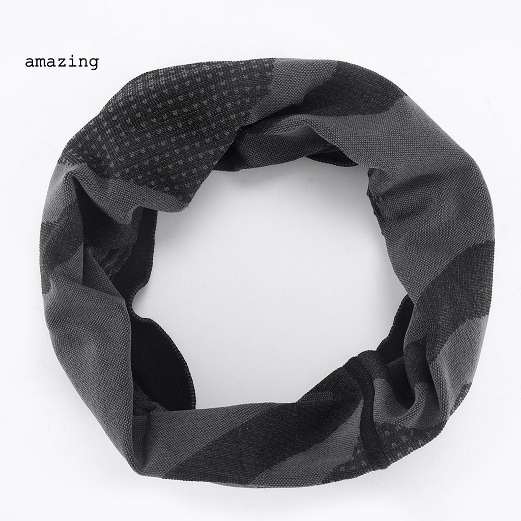 Khăn Quàng Cổ Dệt Kim Thoáng Khí Bảo Vệ Cổ Khi Đi Xe Đạp