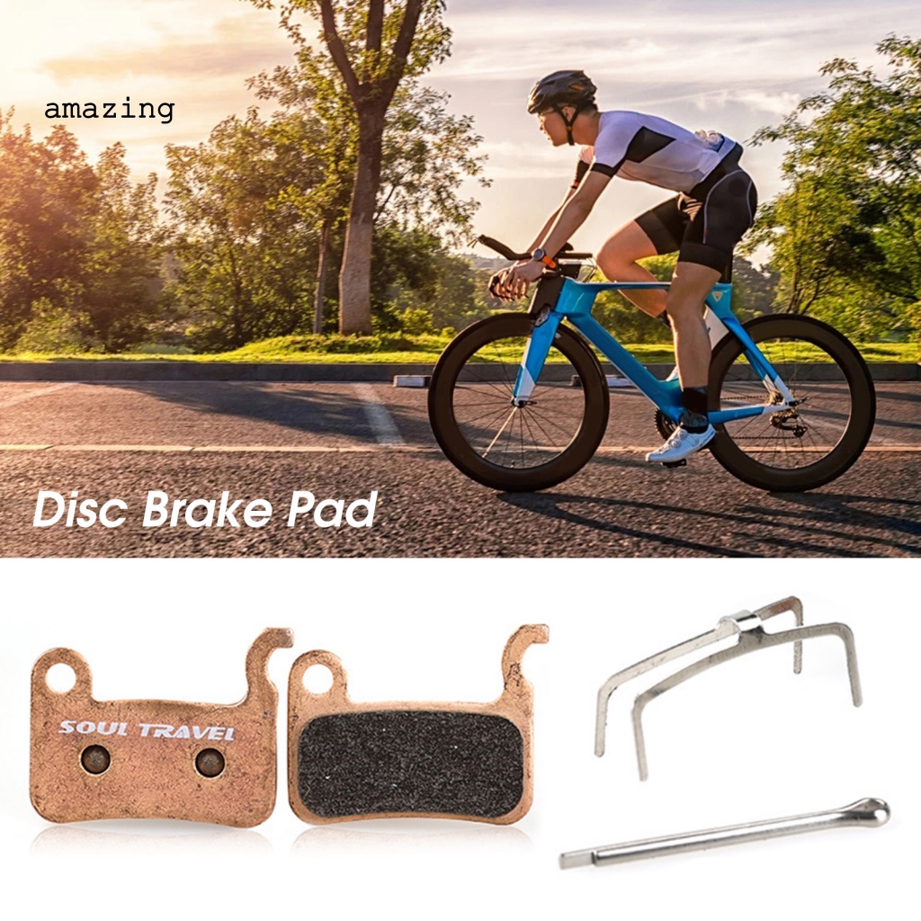 1 Bộ Má Phanh Đĩa Màu Vàng Cho Xe Đạp