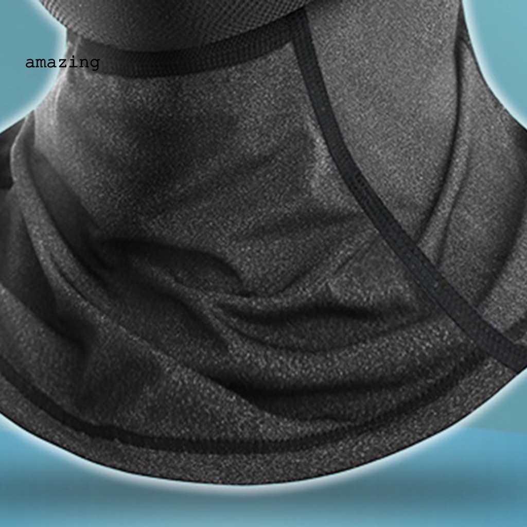 Tấm Che Mặt Bằng Lụa Lạnh Mềm Chống Bụi Dùng Đạp Xe