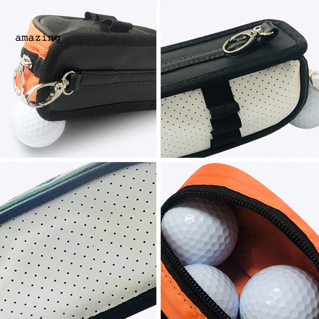 Túi Đựng Bóng Golf Bằng Da Giả Có Thể Giặt Sạch