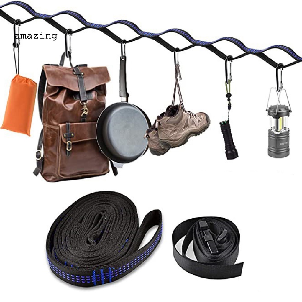 Dây Treo Lều Cắm Trại Có Thể Điều Chỉnh Tiện Dụng