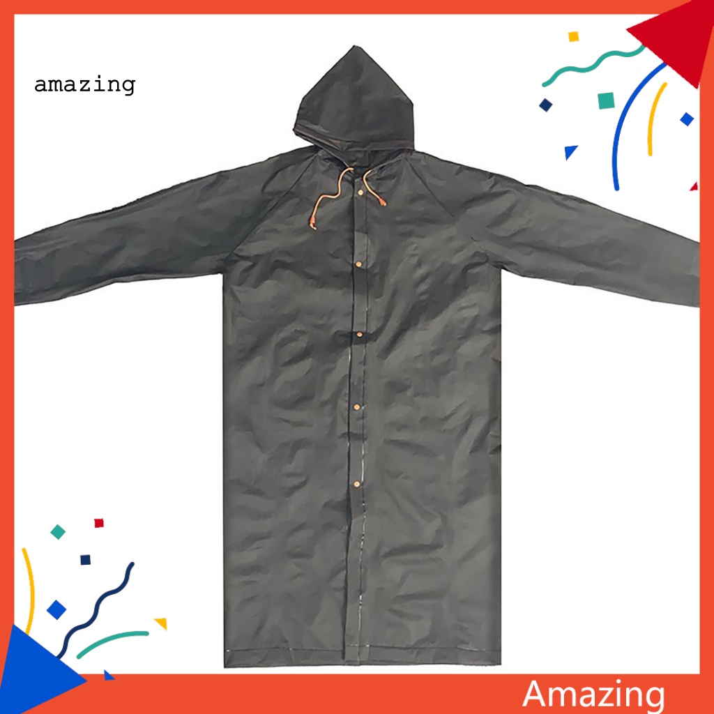 Áo Mưa Dáng Dài Bằng EVA Chống Thấm Nước Tùy Chỉnh Kèm Dây Đeo Tùy Chỉnh Tiện Dụng Mang Theo Cắm