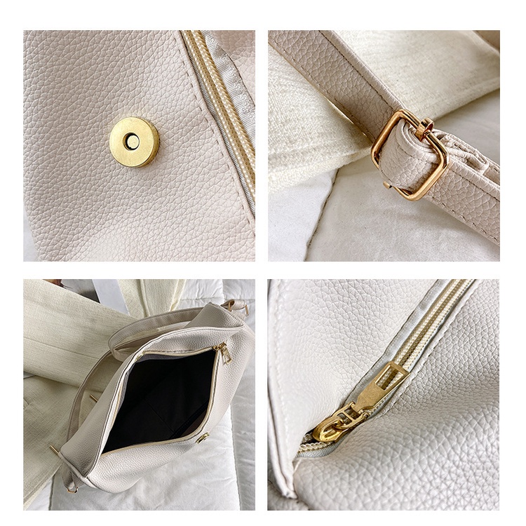 Túi Xách JASMIN NOIR Da PU Thiết Kế Đơn Giản Thời Trang Cho Nữ