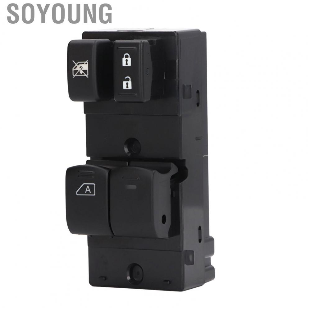 Soyoung Window Control Switch  Abrasion Resistant 25401 ZN60A Anti Aging Power Professional for Car Interior Accessories