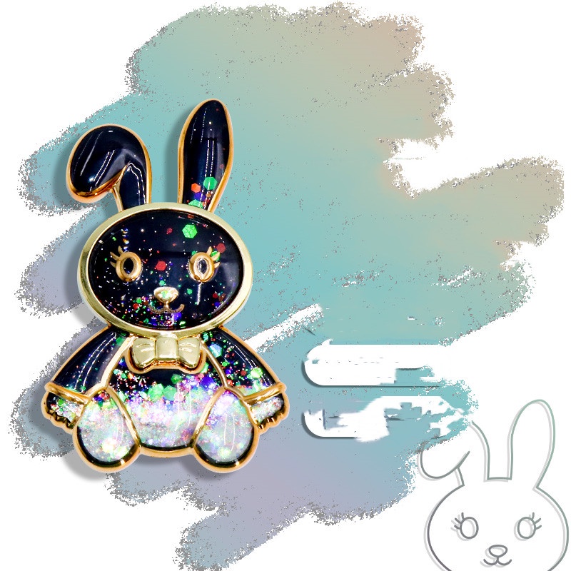 Giá Đỡ Điện Thoại Hình Thỏ Hoạt Hình 3D Dạng Nổi Có Túi Khí Và Dây Đeo Ngón Tay Mở Rộng Phong Cách Ins