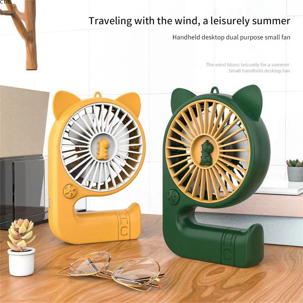 Quạt Nhỏ Cầm Tay Mới Nhất Quạt Mini Cầm Tay Sạc USB Mặt Bàn Ký Túc Xá Quạt Điện Gió Mạnh Im Lặng