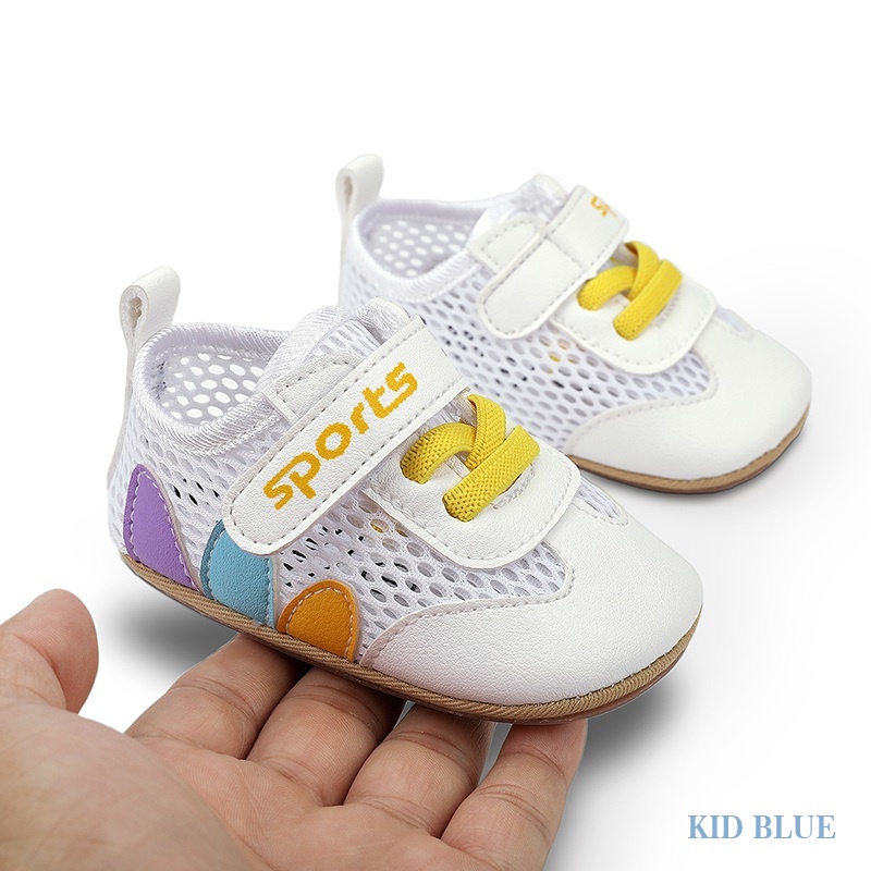 Giày Thể Thao Đế Mềm Chống Trượt Thoáng Khí Thoải Mái Phong Cách Retro Dễ Thương Cho Bé