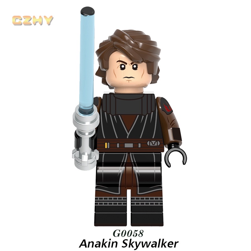 Mới Mô Hình Đồ Chơi Nhân Vật Anakin Qui-Gon Jinn Jei Temple Guard Mace Windu Ahsoka Dooku Ella Secura