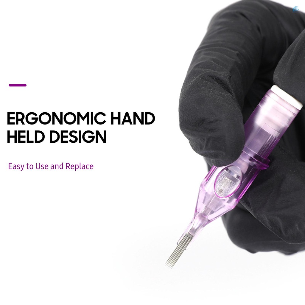 Bộ 10 Kim Xăm 7RM Khử Trùng Cầm Tay Cho Người Mới Bắt Đầu