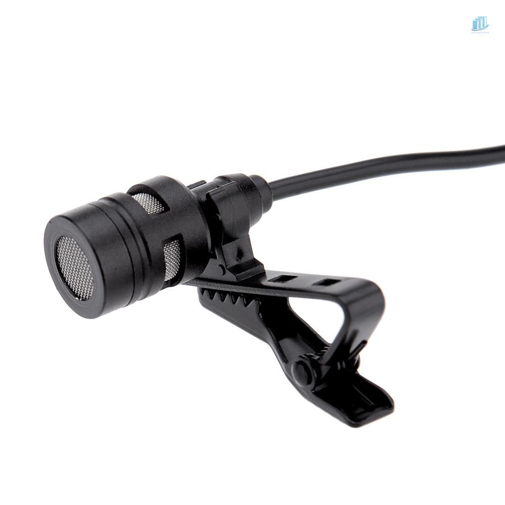 Micro Kẹp Áo Thông Minh Bằng Kim Loại Giắc Cắm 3.5mm Cho Máy Tính PC Laptop