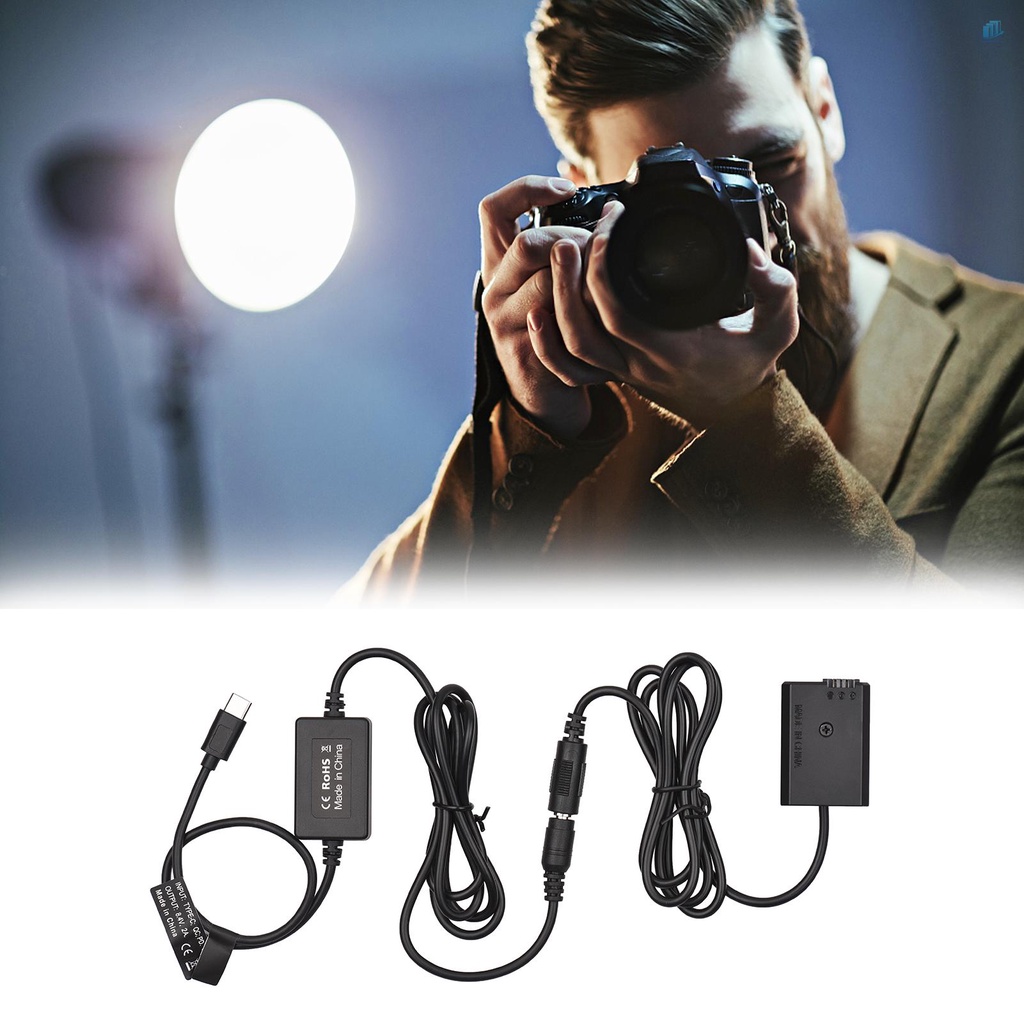 Dây Cáp PD USB Loại C NP-FW50 Cho A7S2 A7S A7 II R RII A7M2 A6000 A6300 A6500 A7000