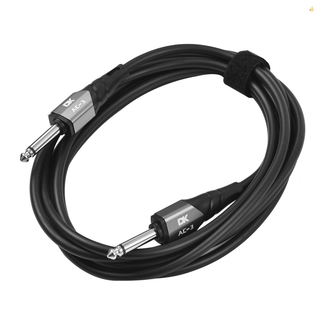 Dây Cáp Kết Nối Âm Thanh Giảm Tiếng Ồn 3.0M 10ft Jack Cắm 6.35mm Cho Đàn Guitar Điện