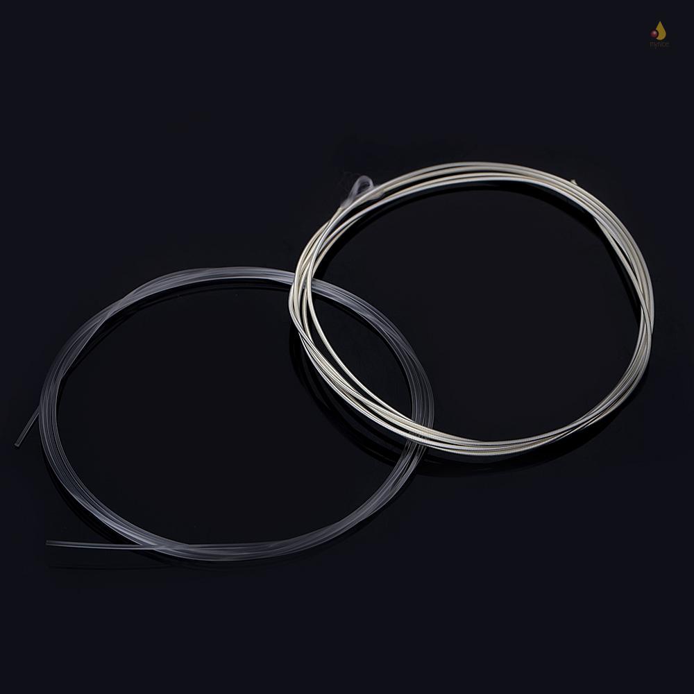 Bộ Dây Đàn Bằng Nilon Mạ Bạc Siêu Nhẹ Cho Guitar Cổ Điển mynice