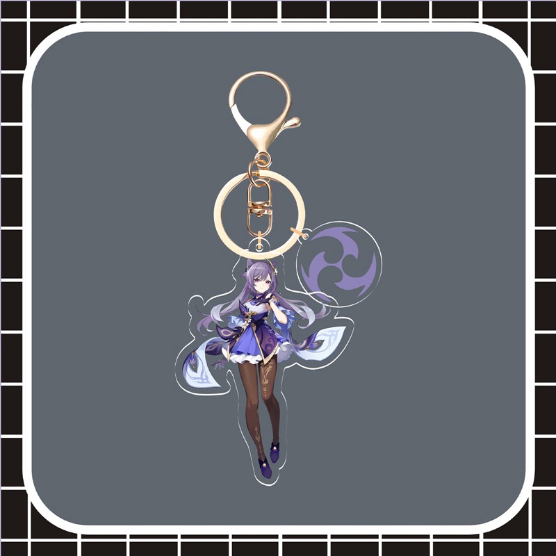 Móc Khóa Hình Nhân Vật Margot Anime Genshin Va Chạm