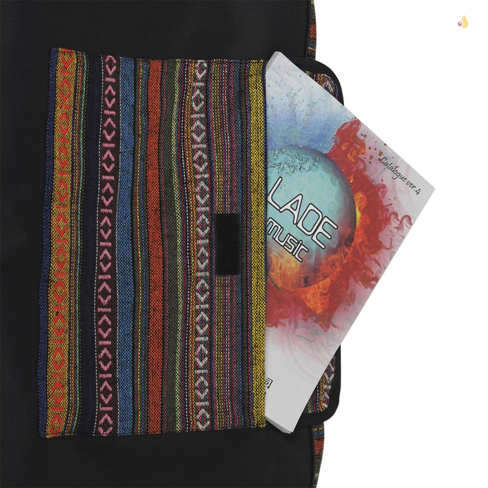 Túi Đựng Đàn Accordion IRIN IN-106 Họa Tiết Thổ Cẩm Cho Đàn Guitar Bass 48-120