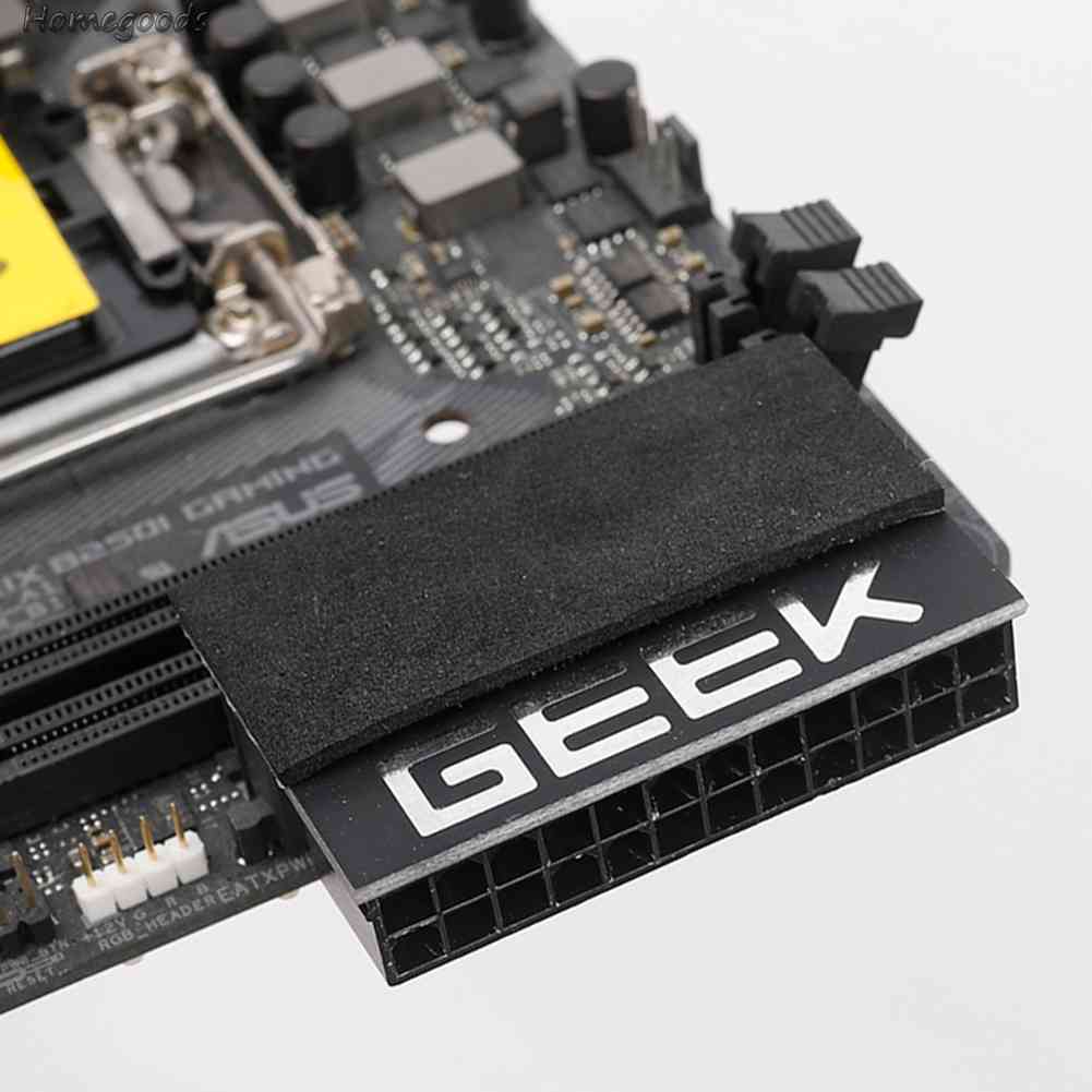 Bo Mạch Chủ ATX 24Pin Female Sang 24Pin Male 90 Độ Mới 2023