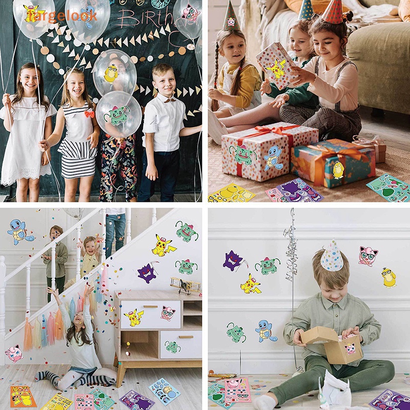 Bộ 12 / 16 Sticker Dán Trang Trí Hình Sonic The Hedgehog