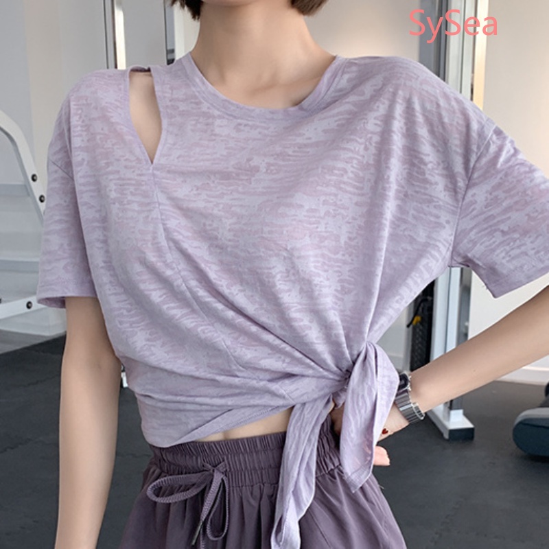 Áo Thun Thể Thao Tay Ngắn Dáng Rộng Plus Size Cho Nữ