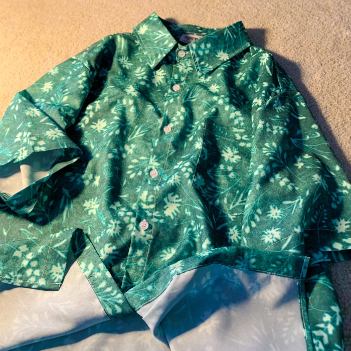 NRVP Áo Sơ Mi Nữ Ngắn Tay In Họa Tiết Độc Đáo Phong Cách Hàn Quốc Mới