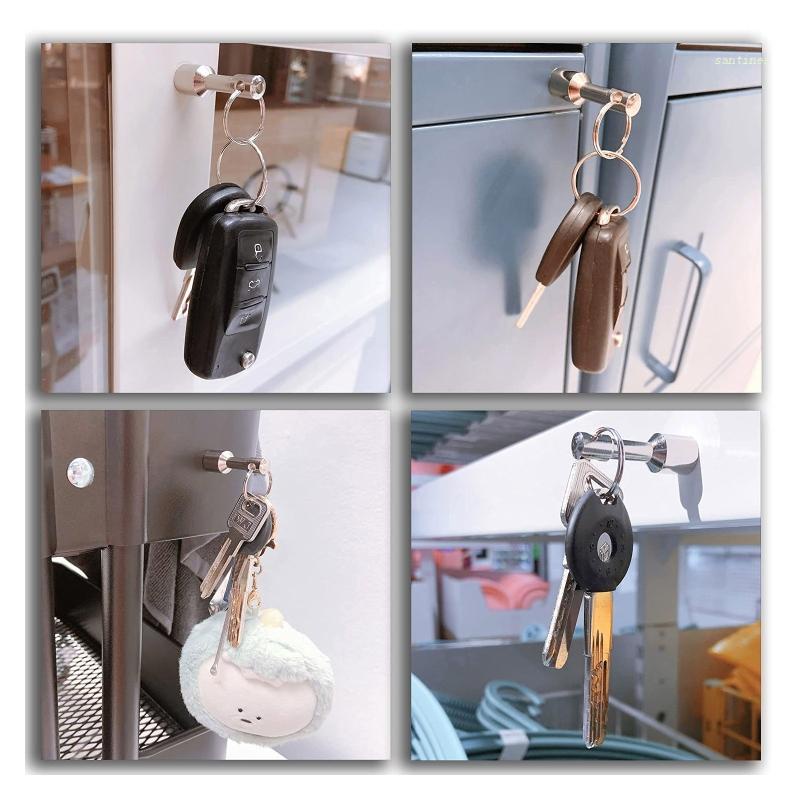 Nam Châm Bằng Đồng Thau Mạ Vàng / Bạc Kèm Chìa Khóa Dùng Kiểm Tra Trang Sức