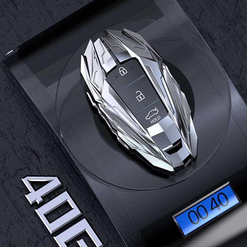 Vỏ Bọc Chìa Khóa Điều Khiển Từ Xa Bằng Hợp Kim Kẽm Cho Hyundai Palisade Grandeur Azera Elantra GT Kona 2018 2019