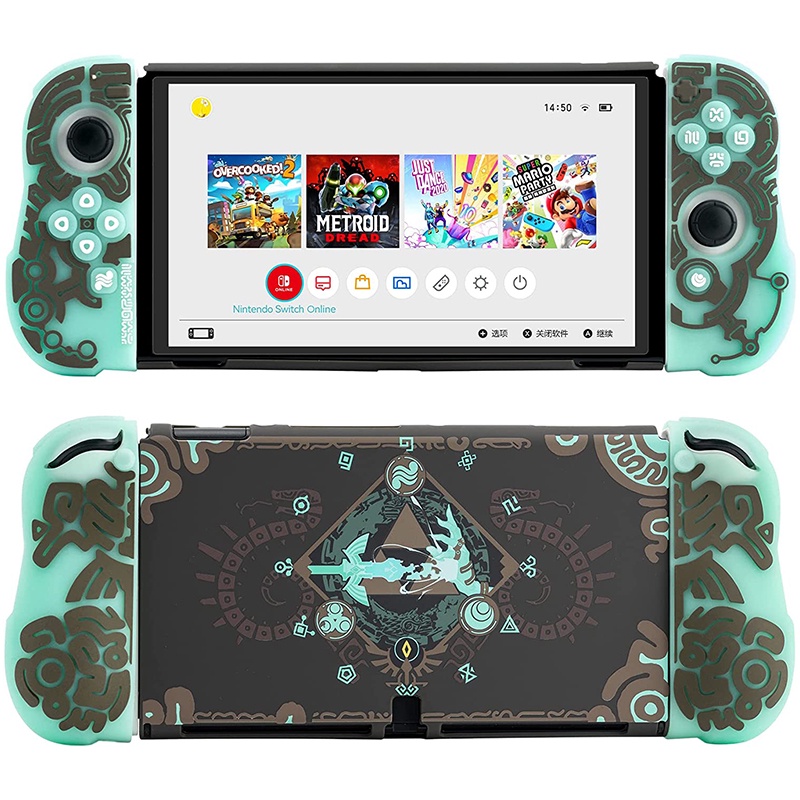 Ốp Bảo Vệ Máy Chơi Game Nintendo Switch / Switch OLED Console and Joy Con - Zelda: Tears of the Kingdom