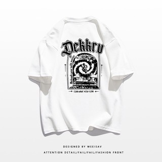 Áo thun PEWARNA IKAT tay ngắn dáng rộng in họa tiết phong cách hip hop đường phố Mỹ thời trang mùa hè 2023 cho nam và nữ
