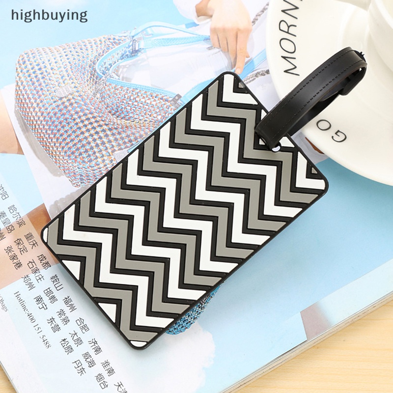 Thẻ Ghi Thông Tin ID Hành Lý Bằng Silicone Tiện Dụng